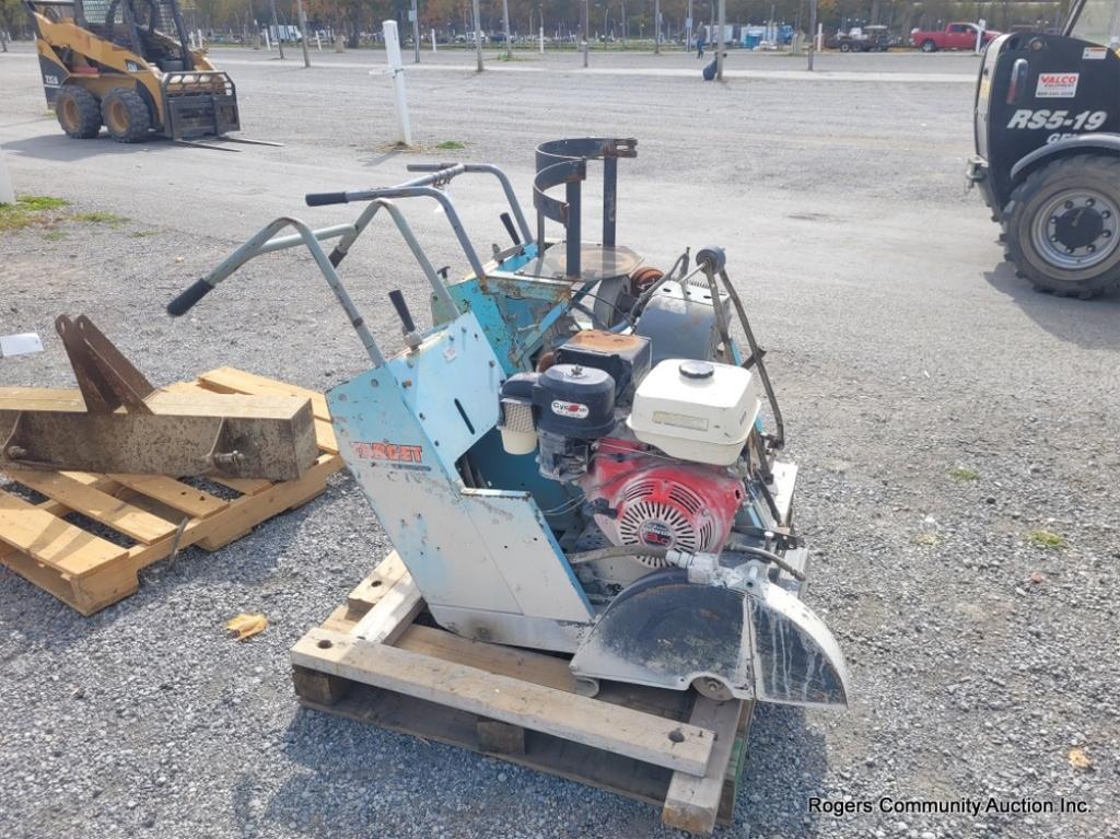 1 Propane Concrete Saw, 1 Gas Concrete Saw