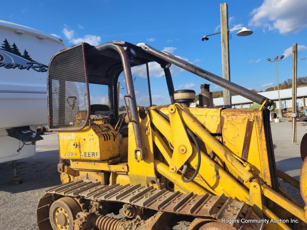 John Deere 455e Track Loader