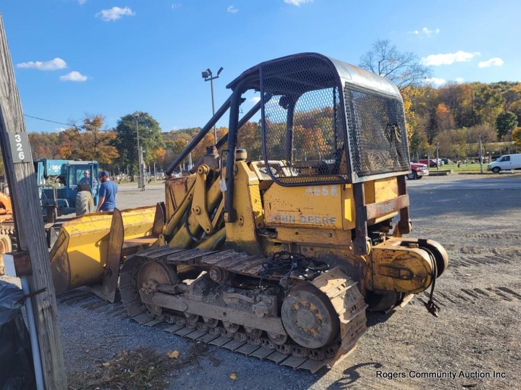John Deere 455e Track Loader