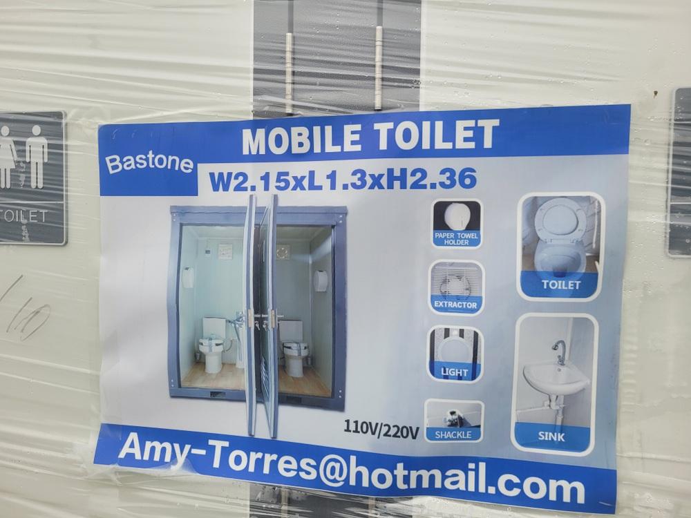 Bastone Mobile Toilets - Double Bathroom