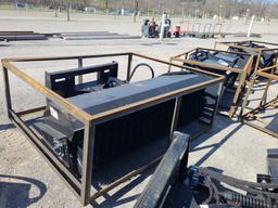Wolverine 72" Hydraulic Angle Broom Attachment