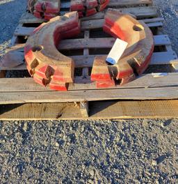 2 Sets (4 Pcs Total) of International Wheel Weights