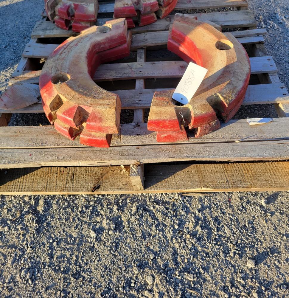 2 Sets (4 Pcs Total) of International Wheel Weights