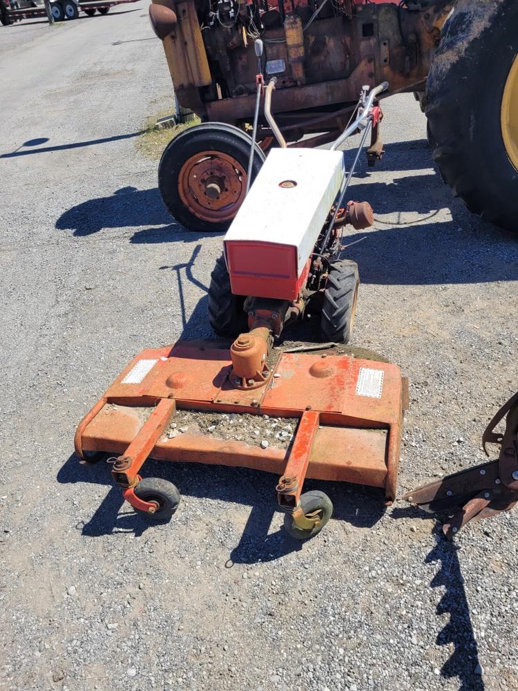 Gravely Walk Behind Garden Tractor w/ Rotary Mower
