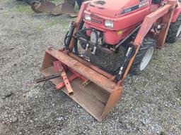 Honda 5518 Gas Tractor w/ Loader & Backhoe