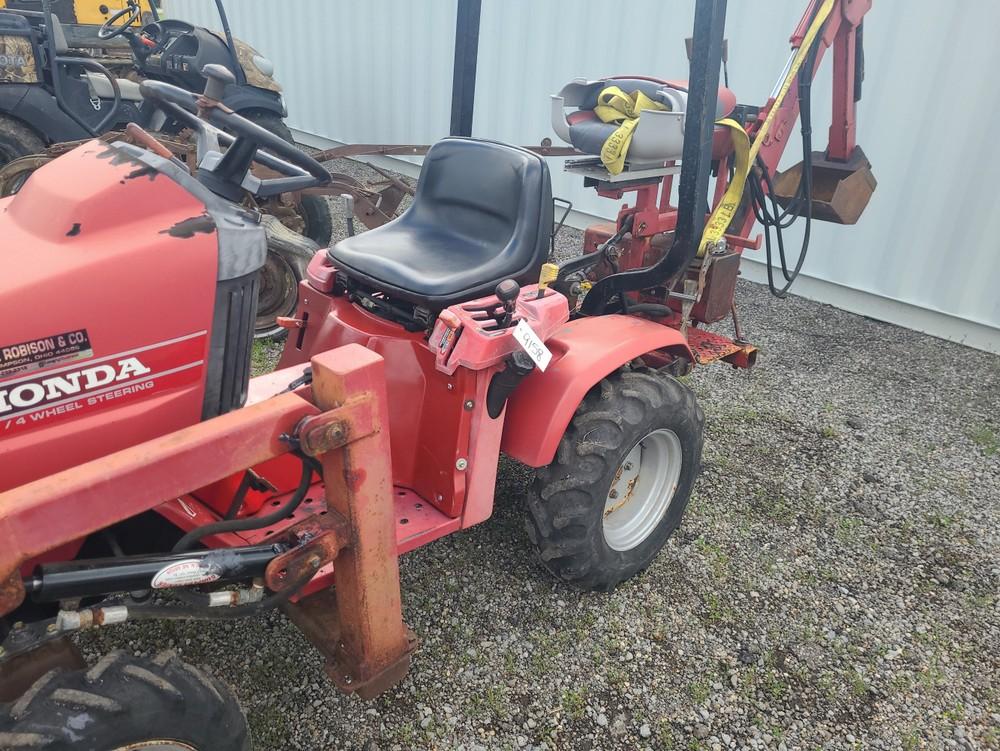 Honda 5518 Gas Tractor w/ Loader & Backhoe