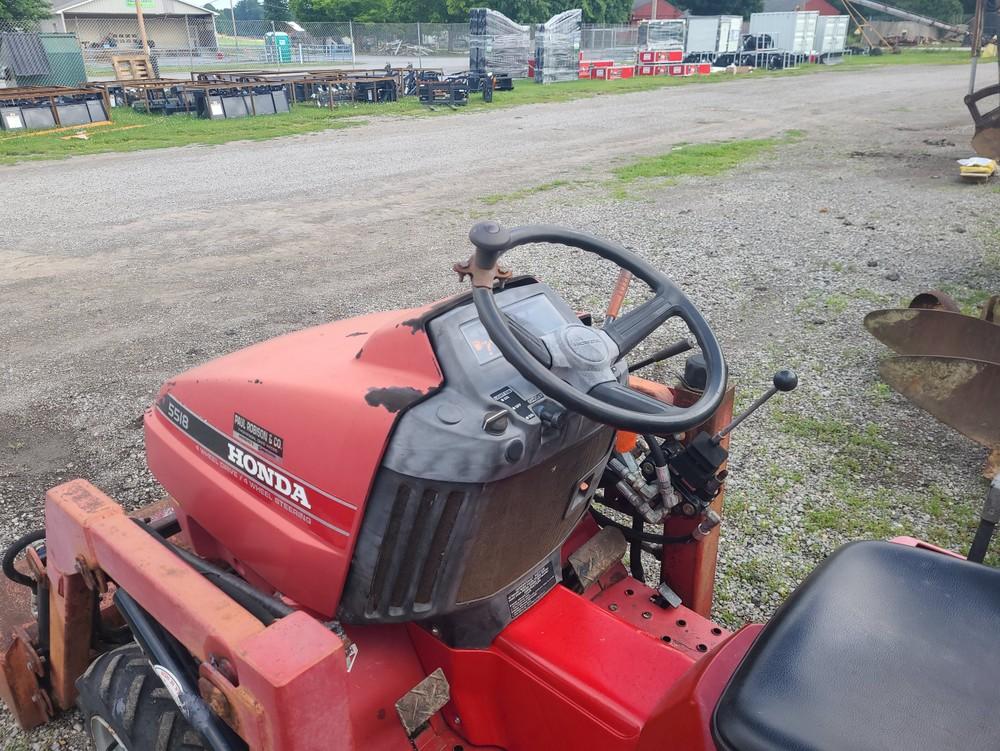Honda 5518 Gas Tractor w/ Loader & Backhoe