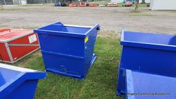 Blue Dump Hopper - Unused