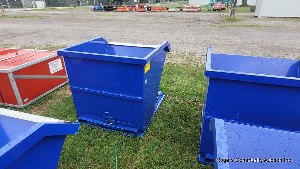 Blue Dump Hopper - Unused