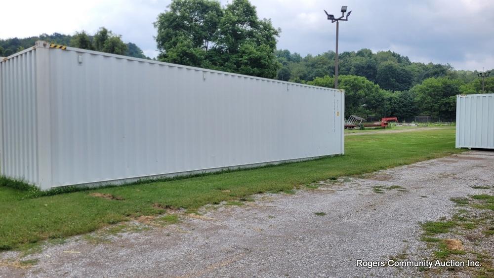 40' High Cube Container w/ Side Doors