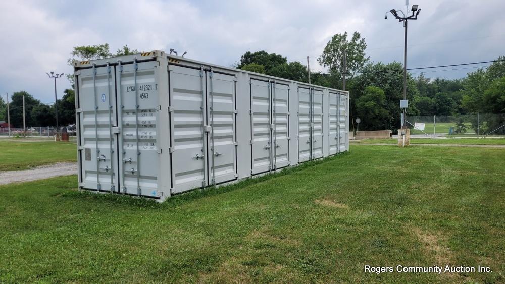 40' High Cube Container w/ Side Doors
