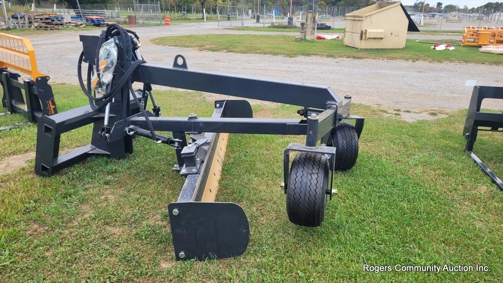LandHonor 96" Grader Attachment w/ Controls - Model: GM-12-96W