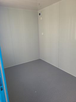 7' x 16' Portable Office with Toilet and Sink