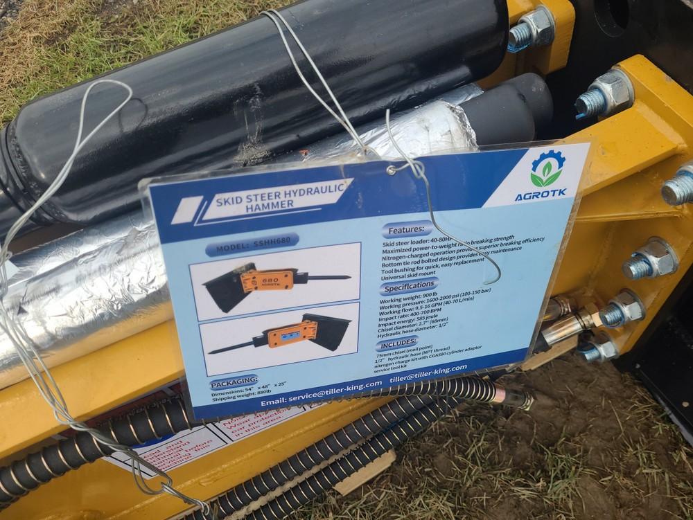 Agrotk 680 Breaker Attachment