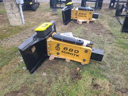 Agrotk 680 Breaker Attachment