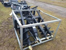 Auger Attachment w/ 3 Bits