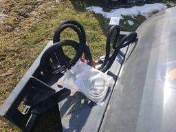 Mini Skid Loader Wolverine 48" Power Angle Broom