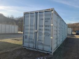 40' High Cube Container w/ 4 side doors