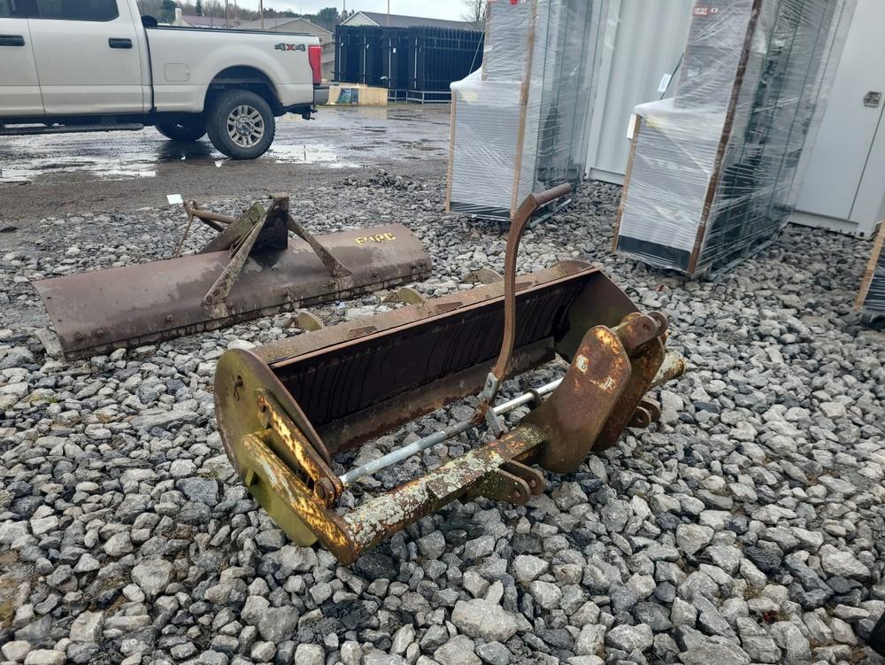 Gannon 5' Roll Over Box Scraper