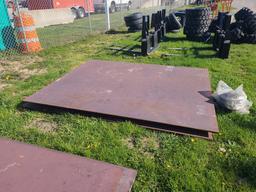 2 Pcs. 6'6" x 8' x 5/8" Plate Steel