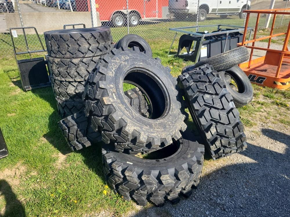 4 Skid Loader Tires 12-16.5 NHS - New