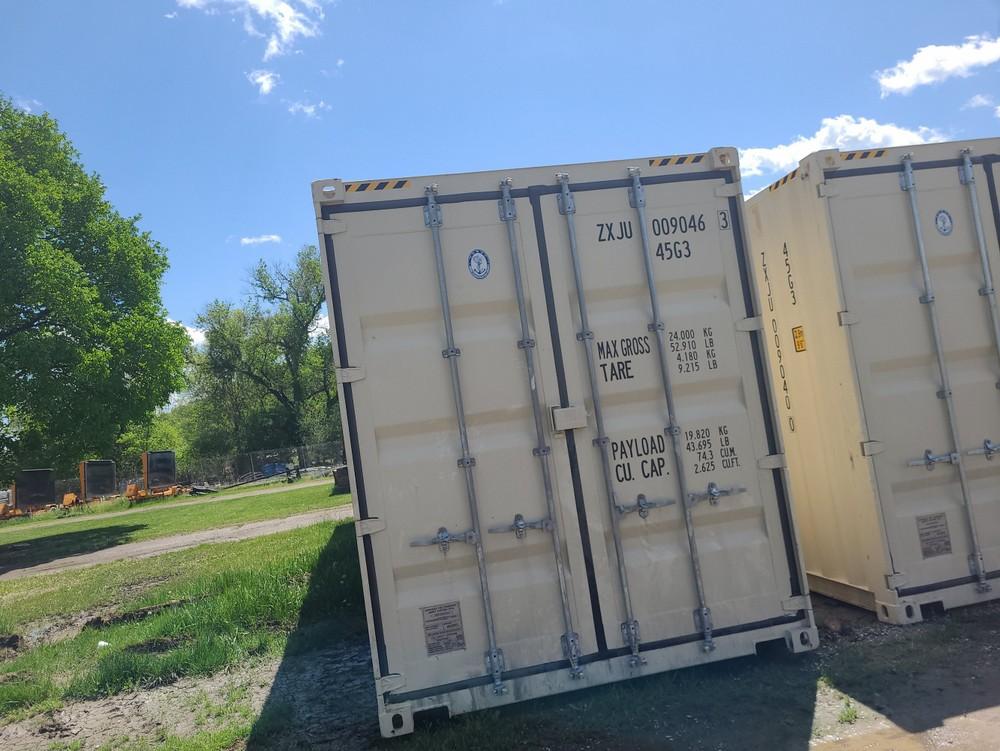 40' High Cube Container w/ 4 side doors