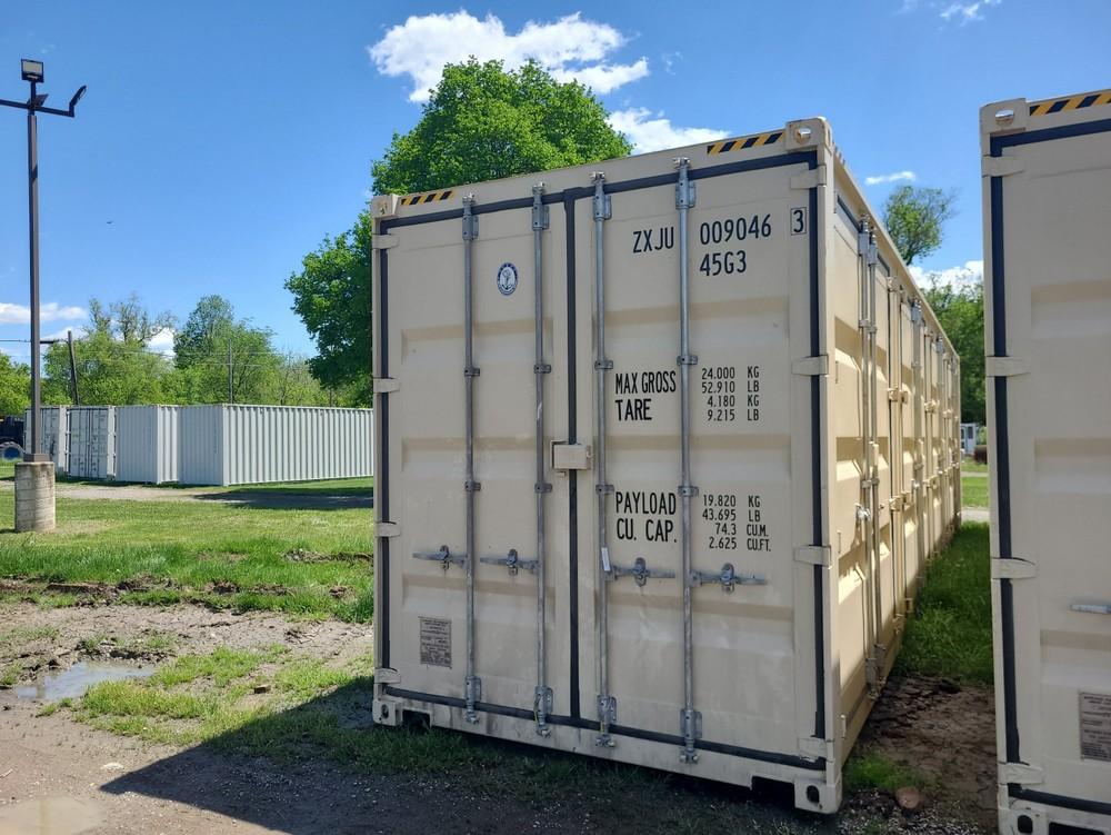 40' High Cube Container w/ 4 side doors