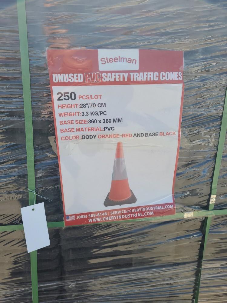 Steelman 250pc Safety Cones