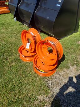 4 - 16" x 6" Bobcat Rims