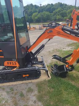FF Ind. FF13 Mini Excavator w/ Full Cab