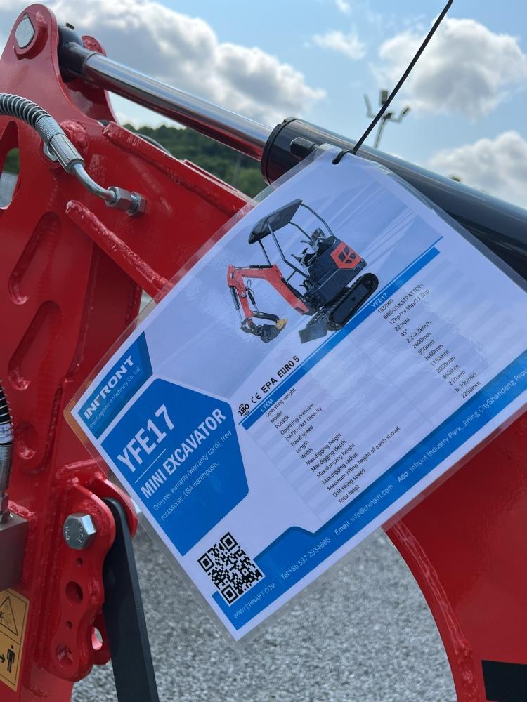 Infront YFE17 Mini Excavator