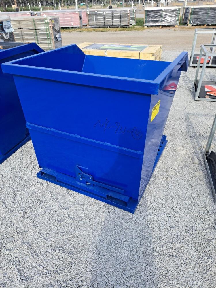 Blue Self Dumping Hopper