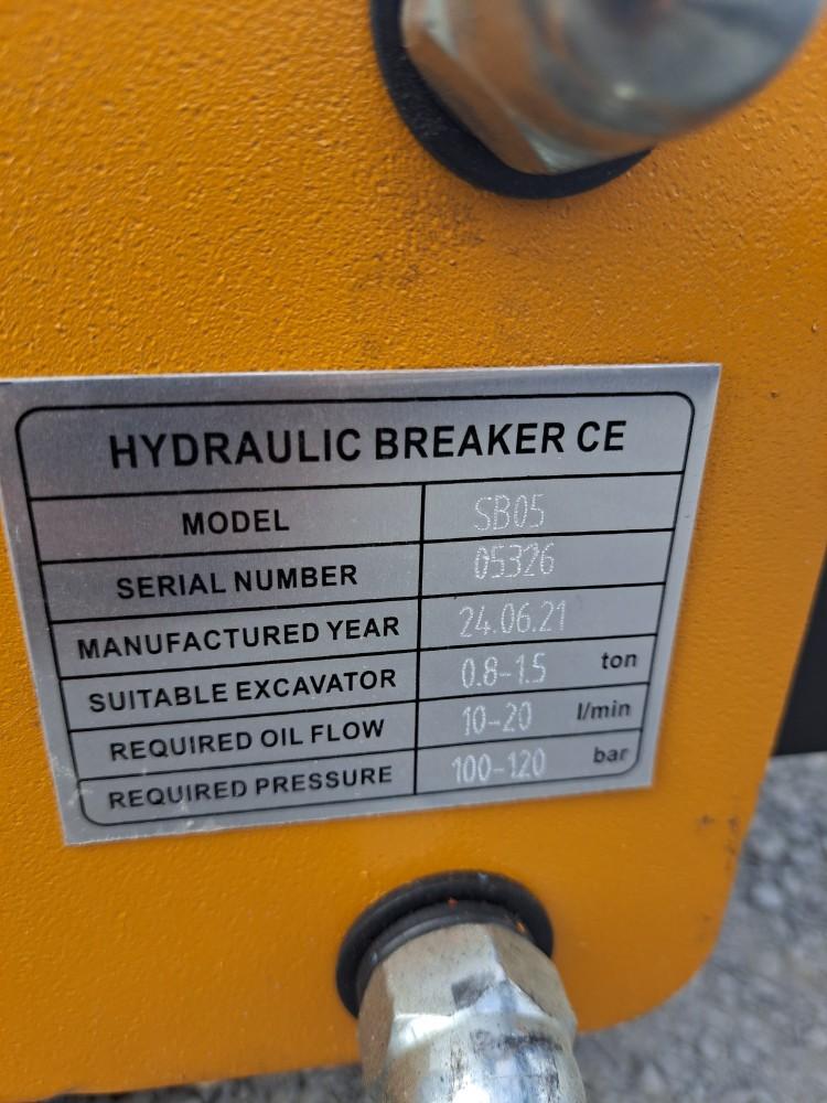 Mini Excavator Breaker Attachment
