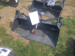 Wolverine 48" Mini Skid Loader 4 in 1 Bucket