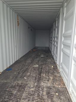 40' High Cube Container w/ 4 side doors