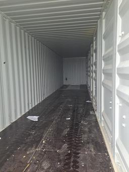 40' High Cube Container w/ 4 side doors