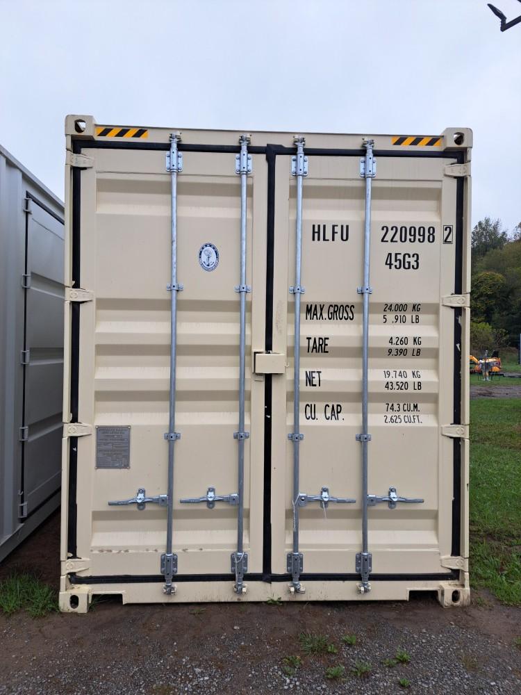 40' High Cube Container w/ 4 side doors