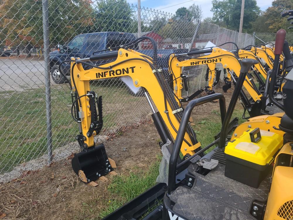 Infront YFE18 Mini Excavator w/ Pilot Controls & Canopy