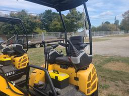 Infront YFE18 Mini Excavator w/ Pilot Controls & Canopy
