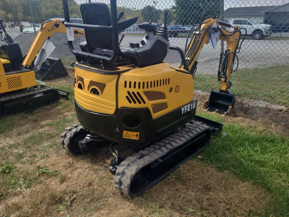 Infront YFE18 Mini Excavator w/ Pilot Controls & Canopy