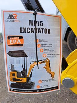 Machpro MP15 Mini Excavator w/ Thumb