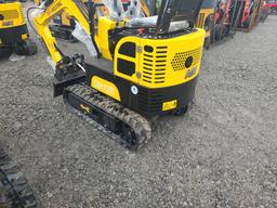 AGT QH12R Mini Excavator w/ Thumb & Blade