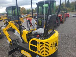 AGT QH12R Mini Excavator w/ Thumb & Blade