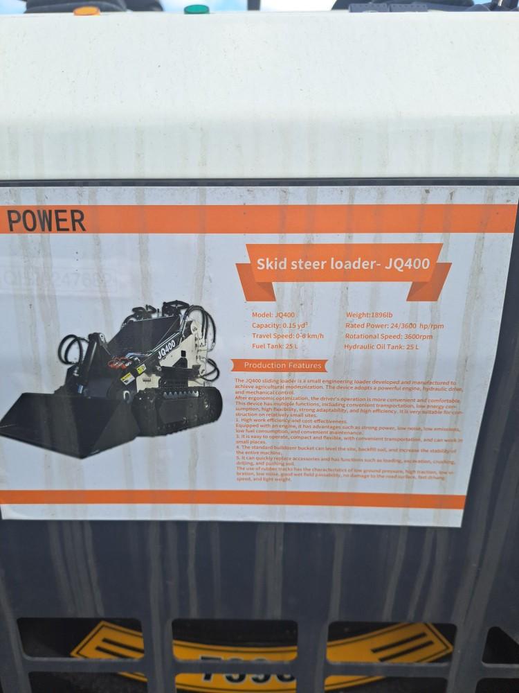 JQ Power JQ400 Mini Skid Loader