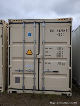 40' High cube Container- no side doors