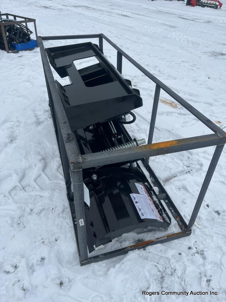 Mower king 84" skid steer dozer attachment