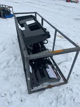Mower king 84" skid steer dozer attachment