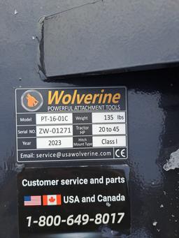 Wolverine Skid steer 3 point quick attach attachment