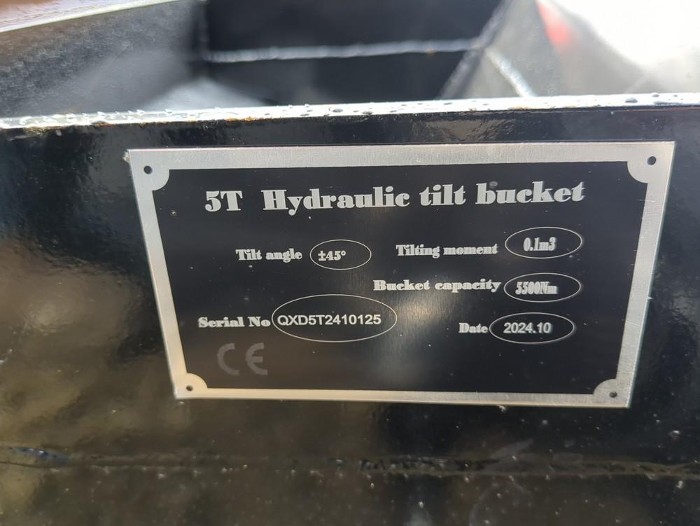 GIYI Hydraulic tilt ditch bucket 35"