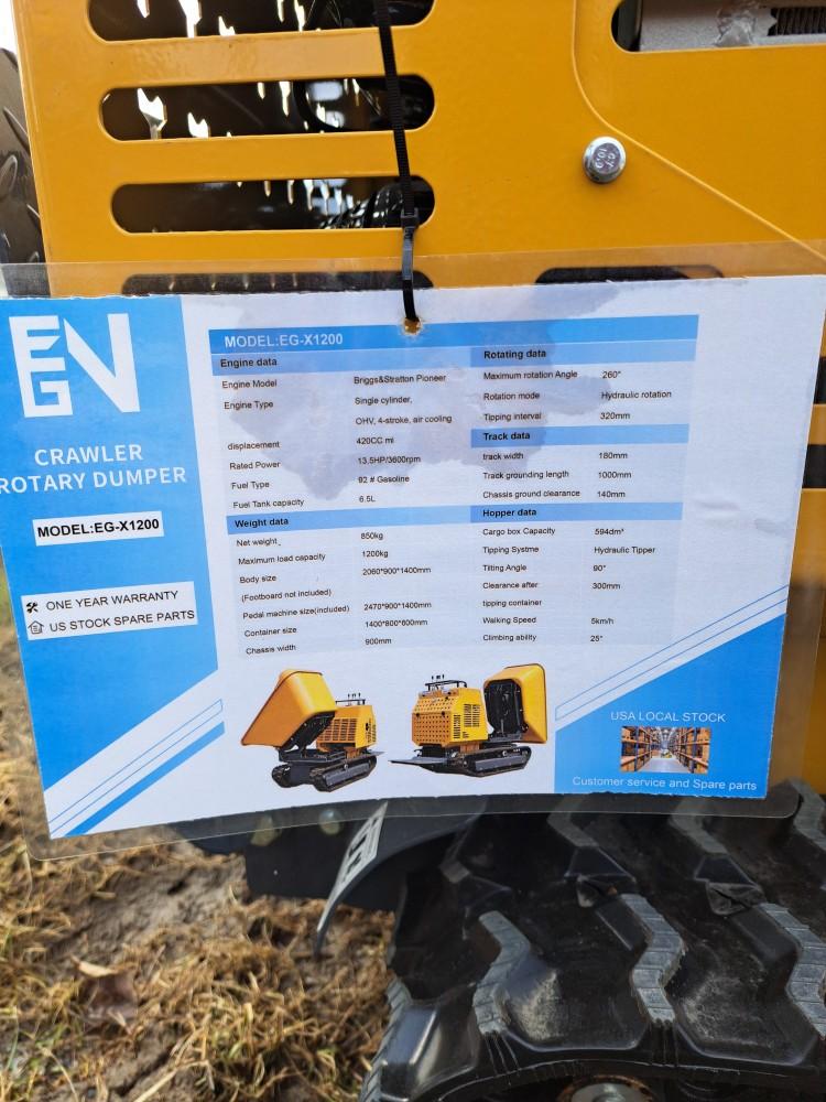 EGN EG-X1200 Track Dumper